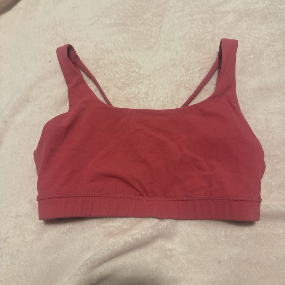 Women's pink Sports Bra